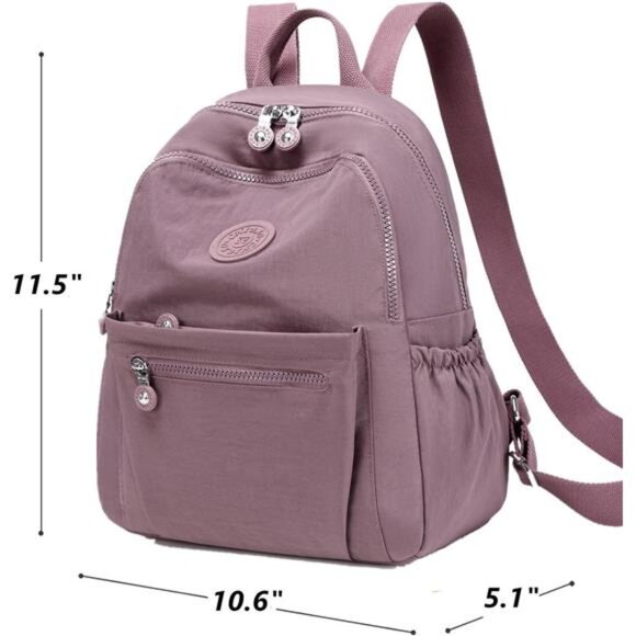 Backpack Purse for Women Ladies Nylon Bag Casual Daypack Travel Shopping Pack main image 7
